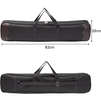 Archery Recurve Bow Bag, Waterproof and Durable Black Canvas Bow Bag, Shooting Accessories