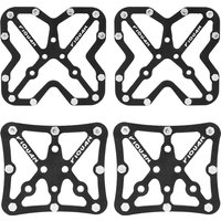 AliExpress NONE Bicycle Lock Tread Conversion Plate Universal Tread to Flat Tread Aluminum Alloy Mountain Bike Road Bike Riding Accessories