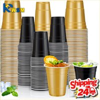 50-200PCS Disposable Mini Shot Glasses for Party Games and Events Easter Egg Hunt Beer Tasting and Snack Sampling Plastic Cups