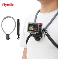 Neck Mount For DJI Osmo Action 5 Pro 4/Gopro 13/Insta360 Ace Pro/2,First Person View Riding Running Vlog Recording Accessories