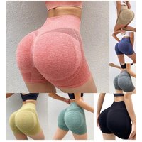AliExpress NONE Women Shorts Sports For Women New Cycling Jogging Fitness High Waist Push Up Gym Shorts Leggings Women Yoga Clothing