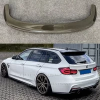 For BMW F31 2013-2018 BMW 3 Series Wagon 320i Touring Wholesale Carbon Fiber Rear Trunk Lid Car Spoiler Ducktail Lip Wings image 3