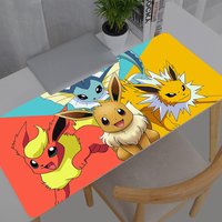 Large Mouse Pad Gamer Computer Desk Mat Pokemon Pikachu anime Modern Table Keyboard Laptop Carpet XXL Gaming Mousepad