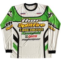 Kawasaki Motorcycle Racing Team Men T-shirt Long Sleeve Spring Autumn Women Tee Shirts 2025 New Sports Children Clothes Tops