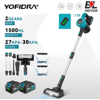 YOFIDRA 1800W 30KPa Powerful Cordless Vacuum Cleaner Handheld with LED Light Household Cleaning Tools For Makita 18V Battery Pin