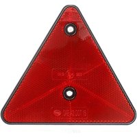 Red Rear Reflectors Triangle Reflective for Gate Posts Safety Reflectors Screw Fit for Trailer Motorcycle Caravan