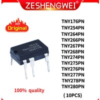10PCS TNY176PN TNY264PN TNY266PN TNY268PN TNY274PN TNY275PN TNY276PN TNY277PN TNY278PN TNY280PN TNY267PN TNY254PN DIP-7 DIP