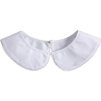 White Fake Collars Shawl for Women Shirt Necklace Choker Flase Collar Shawl Girls Removable Dress Detachable Collars Faux Collar