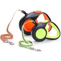 3M/5M/8MRetractable Dog Leash Nylon Extending Walking Reflective Leads Running Lead for Small Large Dogs With Dog Dispenser