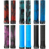 AliExpress NONE 1 Pair TPR Bicycle Handlebar Grips Anti-skid Bar End Comfy Hand Feel MTB Cycling Hand Rest Shock-absorbing Bike Grips Parts
