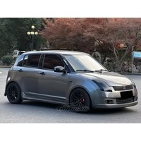 For 2005--2016 Suzuki SWIFT GEN 4 GEN5 hatchback GT style High quality ABS plastic gloss black spoiler trunk boot wing spoiler