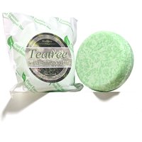 Tea Tree Essential Oil Shampoo Soap For Deep Cleaning And Hair Care Silicone Free And Residue Free Handmade Essential Oil Soap