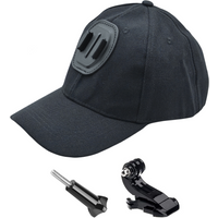 Sun Hat Cap for Gopro Hero 13 12 11 10 9 8 7 Insta360 X5 X4 X3 X2 Eken DJI OSMO Action 5 4 Pro Camera Accessories Black