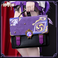 Genshin Impact Electro Archon Raiden Shogun itabag anime backpack shoulder a gift for a friend