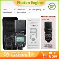 Godox TT600 TT600S2.4G Wireless X-system GN60 Master/Slave Camera Flash Speedlite for Canon Nikon Sony Pentax Olympus Fuji Lumix