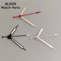 BLIGER NH35 Watch Hands Black White Silver White Silver Yellow Watch Needles Green Luminous Pointer Fits Watch accessories