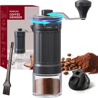 Manual Coffee Grinder External Scale 40 Gear Adjustment Ceramic Grinding Core High Quality Professional Home Coffee Utensils
