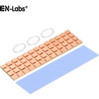 M.2 SSD Copper Heat Sink with Thermal Pad for NVMe NGFF 2280 M2 Computer Cooler PC Notebook Radiator Laptop Heatsink