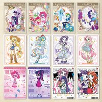 Genuine KAYOU My Little Pony Magic Book TCG 4 Packs + 1 SP Rare Card Harmony Explosion Collectible Gift for MLP Fans