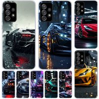 Cool Male Men Sports Cars Phone Case For Samsung A17 A16 A26 A36 A56 A15 A14 A13 A55 A54 A53 A35 A34 A33 A25 A24 A23 A05S A04S A