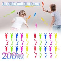 10-200PCS Sticky Hands Party Favors Elastic Sticky Squishy Slap Palm Toy Christmas Goodie Bags Stuffers for Kids Classroom Prize