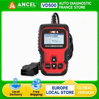 Ancel VD500 OBD2 Codeleser ABS SRS EPB Ölrückstellung Auto-Diagnosegerät Vollsystem-Scan OBD 2 Automotive-Scanner