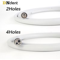 High Quality Dental Handpiece Hose Tube 2/ 4 Holes For Dental High Speed Tracheal Water Pipe Pipeline Dentistry Materials