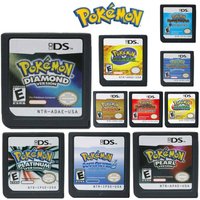 Pokemon Series DS Game Card Cartridge Video Game Console Card HeartGold SoulSilver Diamond Platinum Pearl for NDS 3DS