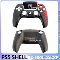 Replacement Shell for PS5 Controller with Touchpad DualSense U-uchiha Custom Faceplate Cover for BDM-010-050 Handle Accessories