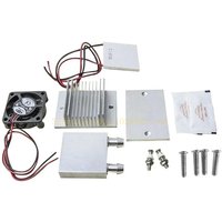 40x40MM 12V TEC1-12706 Heatsink Thermoelectric Cooler Peltier Plate Module DIY best sale,Cooling System Small-scale DIY Kit 60W