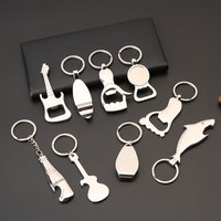 New Zinc Alloy Key Chains Bottle Opener Reusable High-quality Openers Keychain Durable Foot Shape Corkscrews