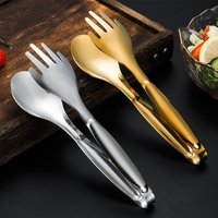 Professional Heat-Resistant Cooking Tongs Heavy Duty Stainless Steel Kitchen Gripper For Grilling Serving BBQ Camping & Catering