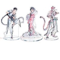 10cm Demon Slayer: Kimetsu no Yaiba Jianghu Series Merchandise Akaza Koyuki Hakuji Self-made High-Exquisiteness Standing Fig