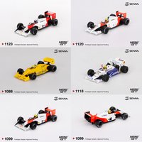 MINIGT 1/64 McLaren MP4/6 Ayrton Senna Toleman TG184 Lotus 99T Car Alloy Diecast Metal Model Kids Toys for Boys