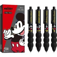 Dsn Mickey Mouse Press Neutral Pen Special Quick-drying Black Water Pen Cartoon Cute Creative Student Stationery Gift