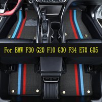 For BMW X1 x2 X3X4X5 X6 X7 1 2 3 4 5 6 Series TPE double-layer car floor mat waterproof mat