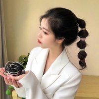 102PCS/Set Hair Ties Elastic Rubber Bands for Women Men Thin Hair Rubber Bands Ponytail Scrunchies Hair Accessories for Women