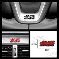 Car Chrome Small Metal Mugen Logo Car Styling Center Console Sticker For Honda Mugen Power Civic Accord CRV Fit Odyssey