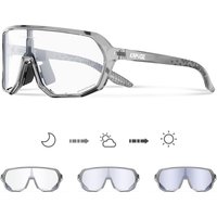 AliExpress kapvoe KAPVOE Outdoor Road Photochromic Bike Cycling Glasses for Men Sport Cycling UV400 Sunglasses Women MTB Driving Bicycle Goggles