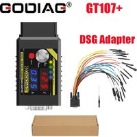 GODIAG GT107+ GT107 Plus ECU Prog Adapter und DSG Getriebe Universal Jumper Für Benz/BMW DQ250 DQ200 VL381 VL300 DQ500 DL501