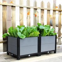 Extra Large Vegetable Planting Box Garden And Balcony Flower Grow Pot Home Courtyard Planting Equipment Vegetables Pots