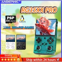 Anbernic RG 35XXPRO 3.5Inch IPS Screen Video Game Console Support TV Output Linux Built-in 64G Retro Game Player PSP Game