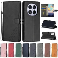 For Xiaomi Redmi Note 14 Pro 5G Case Leather Flip Case on For Etui Xiaomi Redmi Note 14 Pro Plus 5G Note14 14Pro 4G Wallet Cover
