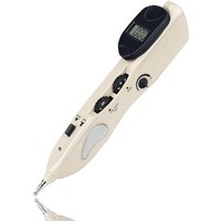 Electronic Acupuncture Pen Meridian Pen Find Acupoints Automatically with 3 Massage Heads Rechargeable