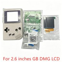 2.6 Inch DMG Game Boy IPS LCD Screen High Brightness Display With New Full Shell Plug And Play Easy Installation For Classic Gam