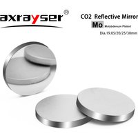 CO2 Laser Reflective Lens Mo Mirror Dia.19.05 20 25 30 38.1mm Thickness 3mm for Cutting Engraving Machine