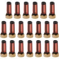 20Pcs High Quality Car Fuel Injector Rep Kits Micro Basket Filter 13.8*6x3mm Fliter for for GMC