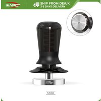 IKAPE V3 Coffee Calibrated Tamper 30 lbs constant pressure,Spring-loaded Calibrated 51/54/58mm Tamper with Stainless Steel Base