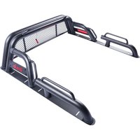 Erweitertes Bettrollbügel-Doppelregal mit LED, individuell für Pickup JEEPS F150 Silverado Ram 1500 Tacoma Tundra Bronco