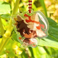Witch Hat Atelier Custas Acrylic Keychain, Cute Q Version Anime Charm, Kawaii Bag Pendant for Fans